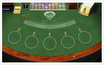 Progressive Blackjack offers additional payouts and jackpot