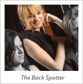 The back spotter helps with the count, but never plays